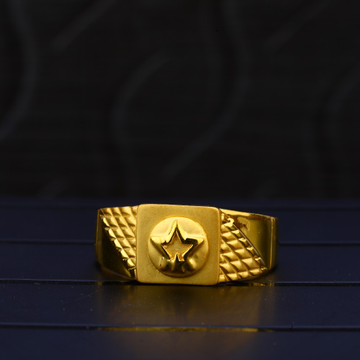 22kt Plain Gold Casting Ring MPR78