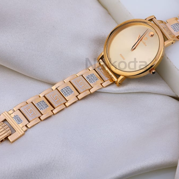 750 Rose Gold Delicate Mens Watch RMW16