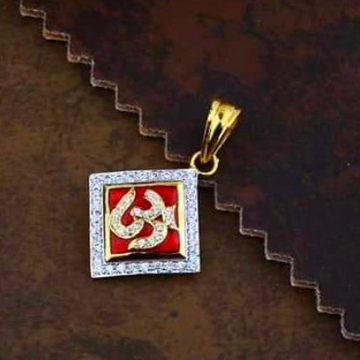 916 gold Cz Om pendants RH_pendants64