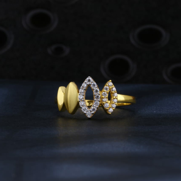 22KT Gold CZ Ladies Ring LR1494