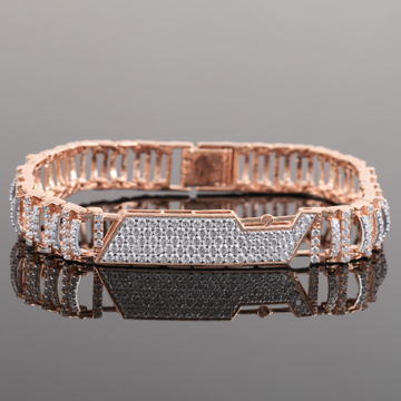 18KT Gold Classic Diamond Bracelet by 