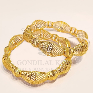 22kt gold bangle gbgh7 by 