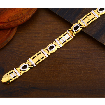 22CT Plain Gold Delicate Gentlemen's Bracelet MPB2...