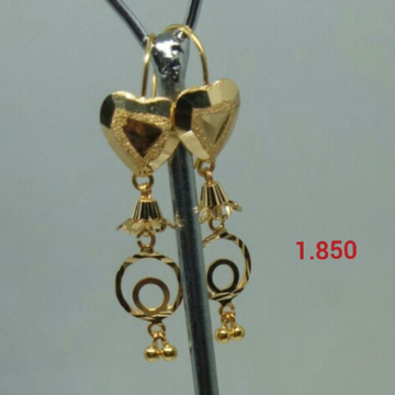 18K Gold Divine Earrings by 