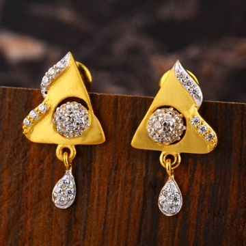 22 carat gold ladies earrings RH-LE717