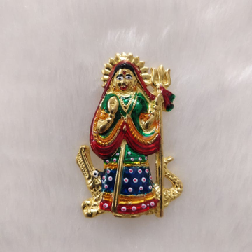 Khodiyar ma gold casting pendant