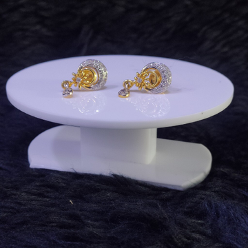 22KT/916 Yellow Gold Farida Earrings For Women