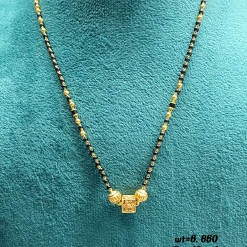 916 Gold Fancy Mangalsutra by Suvidhi Ornaments