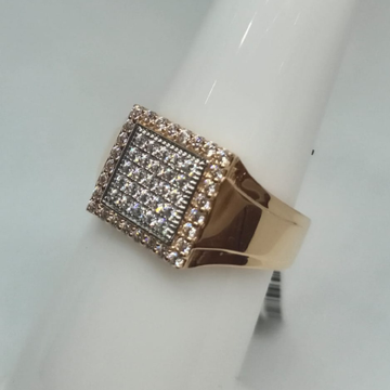 22Kt Gold CZ Ring For Men JH-R08 by 