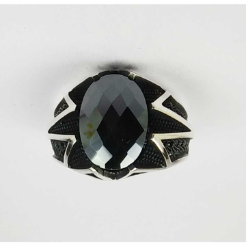 925 Silver Stone Gents Ring