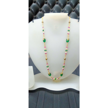 916 Gold Multicolor Fancy Mala by Celebrity Jewels