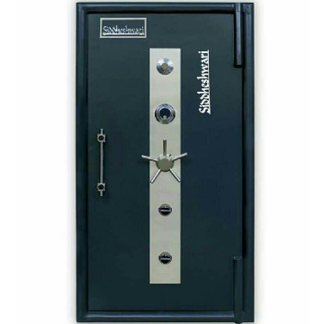 Iron numeric combination jewelry safe locker
