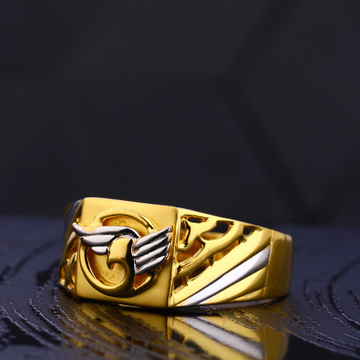 22KT Gold Hallmark Gentlemen's Plain Ring  MR739