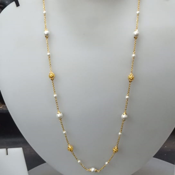 22 KT Gold Fancy Special Occasion Antique Mala CJA... by Celebrity Jewels