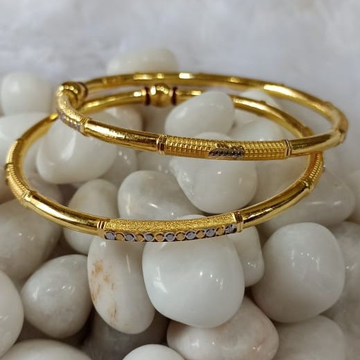 916 Ladies Gold Exclusive Cooper Bangle SG66 by 