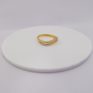 22k Gold Exclusive Round Shape Ring by 