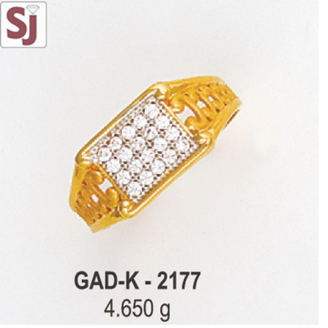 Gents Ring Diamond GAD-K-2177