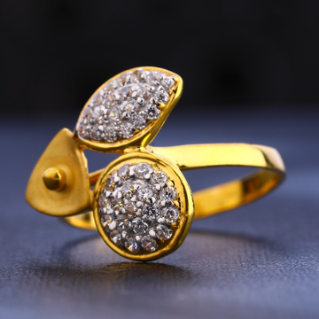 22CT Gold Stylish Ladies Ring LR627