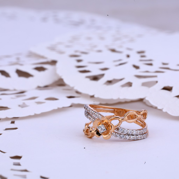 Ladies Rose Gold Ring-RLR275