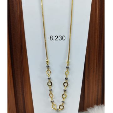 22 carat gold ladies chain RH-LC210