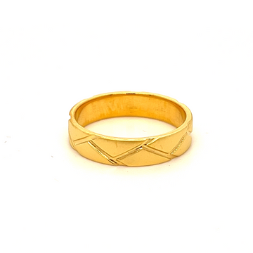 22k Gold Cabana bands Ring by 