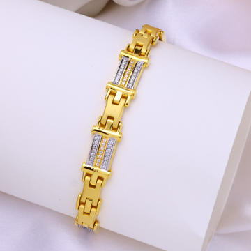 gold bracelet for gents in 22k 916 by 