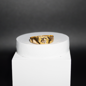 22k Gold Plain  Ring
