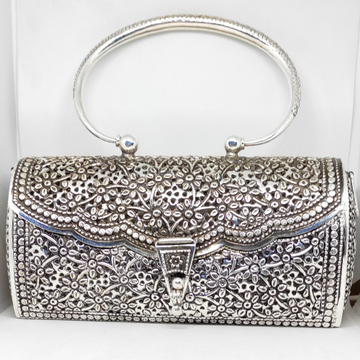 Antique silver Purse by Rajasthan Jewellers Private Limited