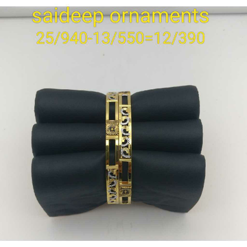 22kt 916kadli Copper Bangle Kada by Saideep Jewels