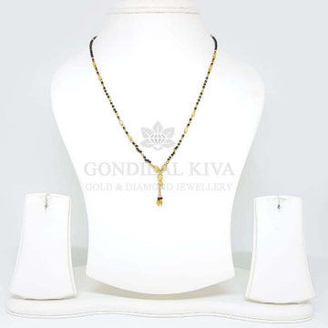 18kt gold mangalsutra gms16 by 