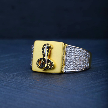 916 Gold Goga Maharaj Ring by R.B. Ornament