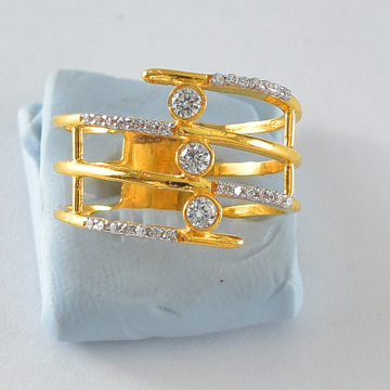 22k gold delicate women ring by 