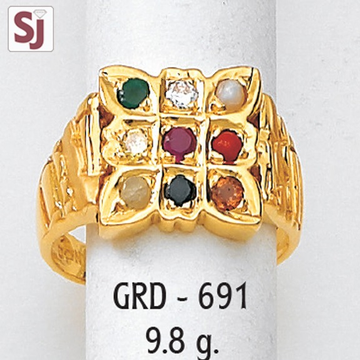 Navagraha Gents Ring Diamond GRD-691
