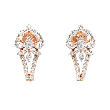 Diamond bali in prong & micro pave set in premium quality diamonds