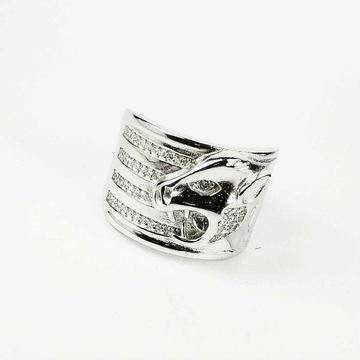 New 925 Silver Jaguar Gents Ring