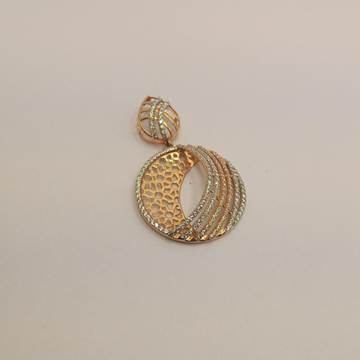 18k gold diamond pendant by 