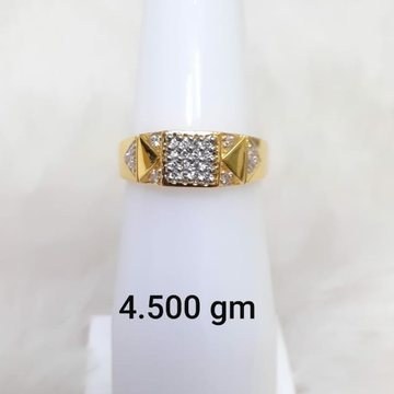 916 new light weight cz gents ring by 