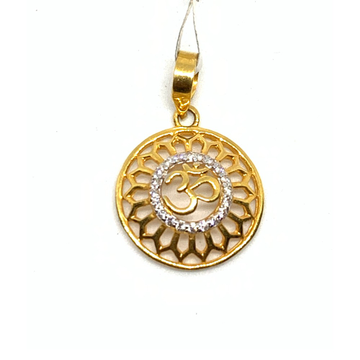 Designer Gold Pendant by Rajasthan Jewellers Private Limited