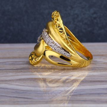 Gold fancy ring with Jaldar work 22k purity,weight-3.700gm Approx (genuine  size) – Asdelo