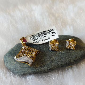 Diamond Pendant Set by 