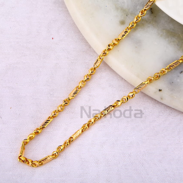 916 Gold Delicate Mens Choco chain MCH765