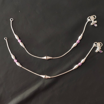 Silver Fancy Payal by 