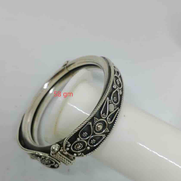 925 sterling silver oxodise kada by Veer Jewels