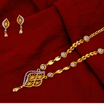 916 Gold Designer Chain  Necklace CN90