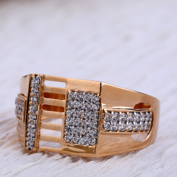 750 Rose Gold exclusive Men's Ring RMR63
