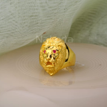 916 Gold Hallmark Mens Classic Plain Ring MPR169