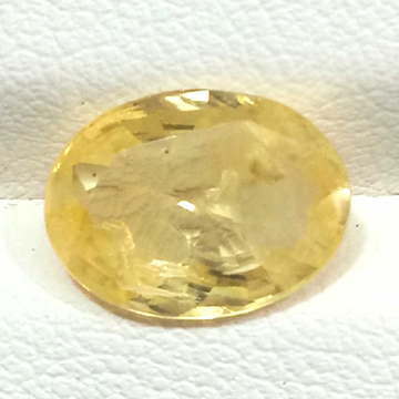 3.29ct oval yellow yellow-sapphire-pukhraj by 