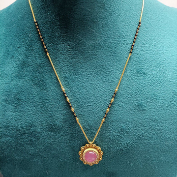 916 Gold Fancy Mangalsutra by Suvidhi Ornaments
