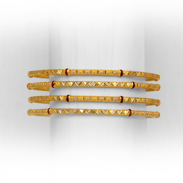 916 ELEGANT GOLD COPPER BANGLE KADLI by 