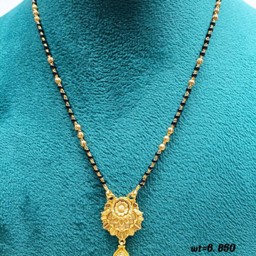 916 Gold Antique Mangalsutra by Suvidhi Ornaments